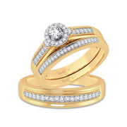 14K 0.50ct Diamond Trio Set - Johnny Dang & Co