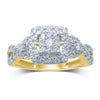 14K 1.00CT Diamond RING - Johnny Dang & Co