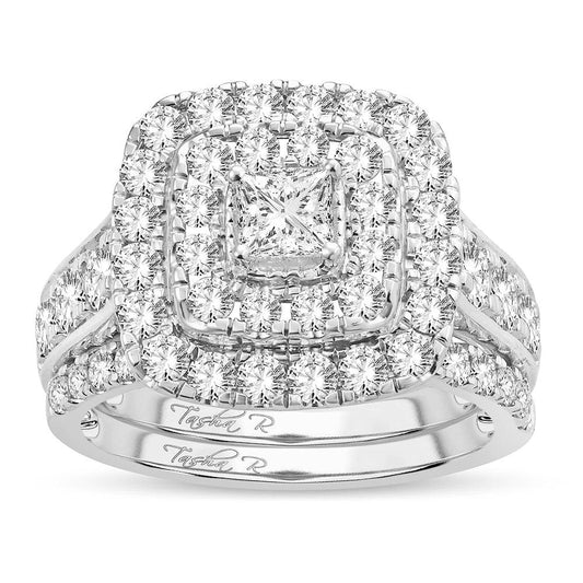 14K 2.00CT Diamond BRIDAL RING - Johnny Dang & Co