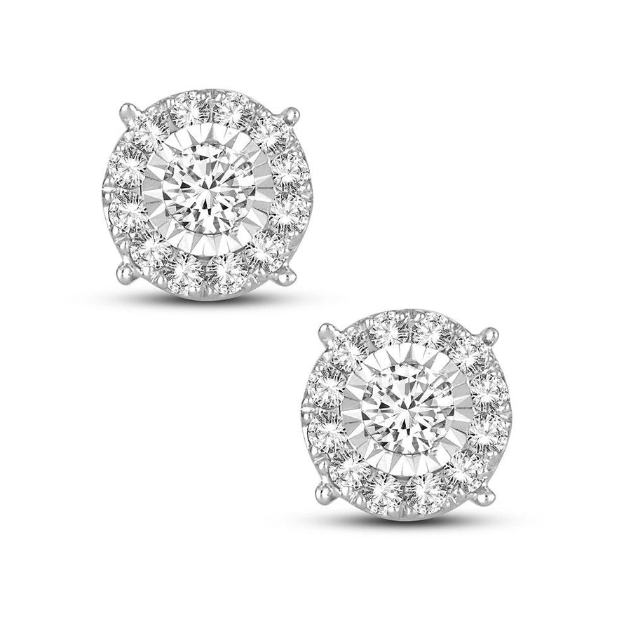 14K 0.75CT DIAMOND EARRING - Johnny Dang & Co