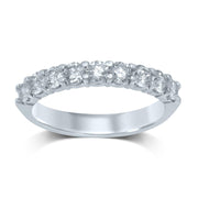 14K 0.90Ct Diamond Band (9 Diamond Stones) - Johnny Dang & Co