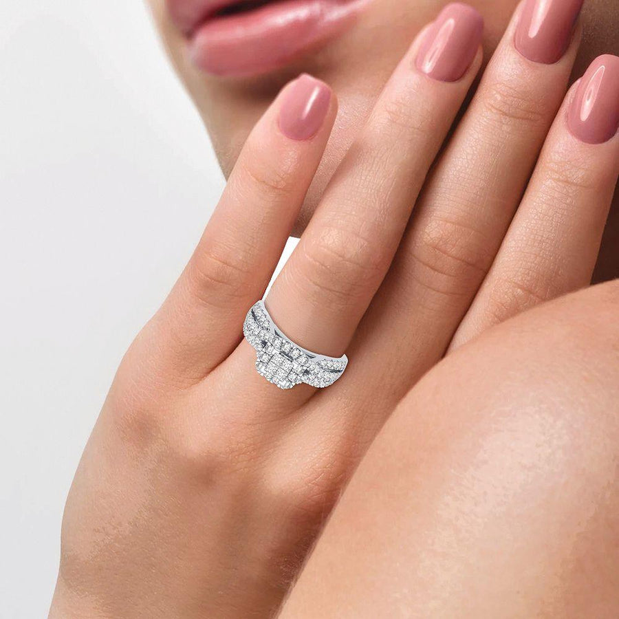 10K 1.00CT Diamond Ring - Johnny Dang & Co