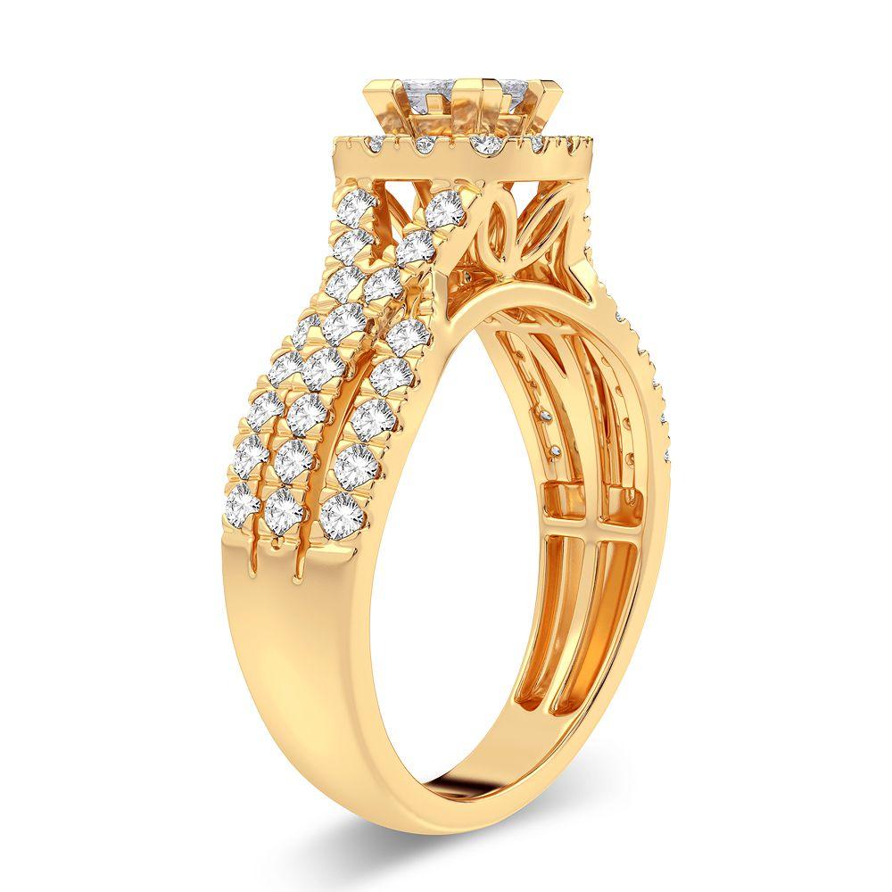 14K 1.00CT Diamond Ring - Johnny Dang & Co