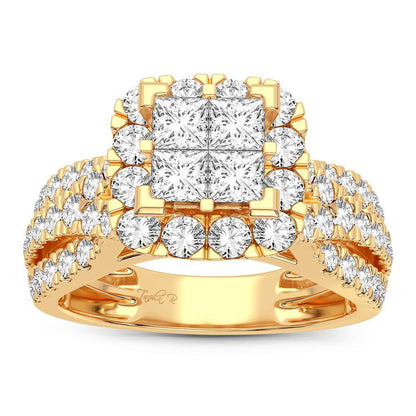 14K 1.50CT Diamond Ring - Johnny Dang & Co