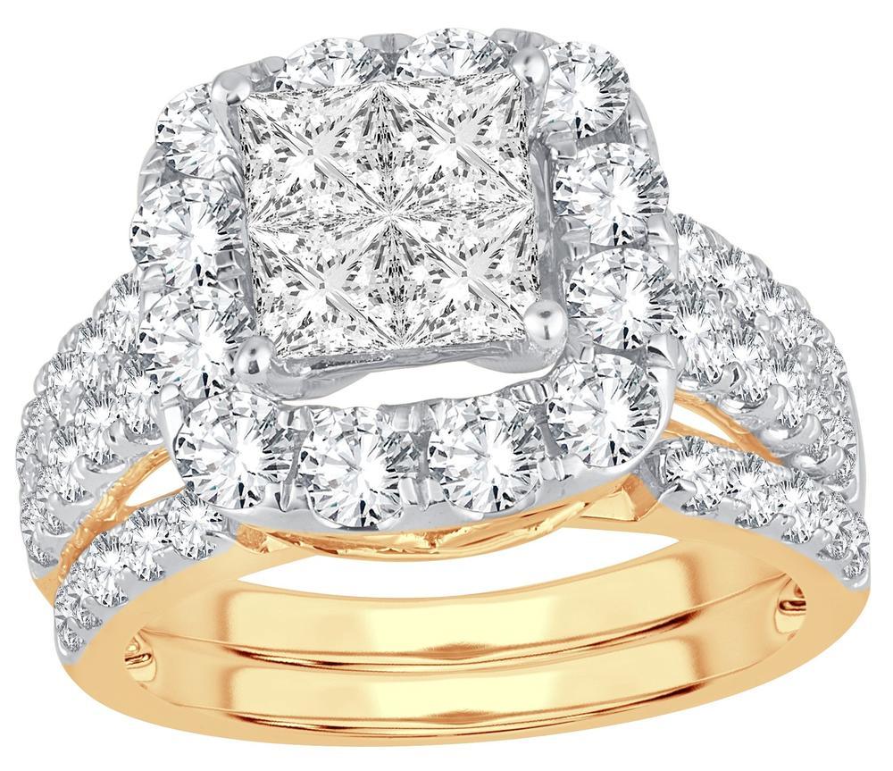 14K 3.00ct Diamond Ring - Johnny Dang & Co