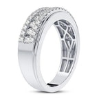 14K 1.00CT Diamond Band - Johnny Dang & Co
