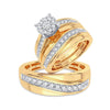 14K 1.04CT Diamond Trio Set - Johnny Dang & Co