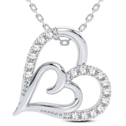 14K 0.11CT Diamond Pendant - Johnny Dang & Co