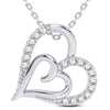 14K 0.11CT Diamond Pendant - Johnny Dang & Co