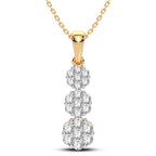14K 0.75CT Diamond Pendant - Johnny Dang & Co
