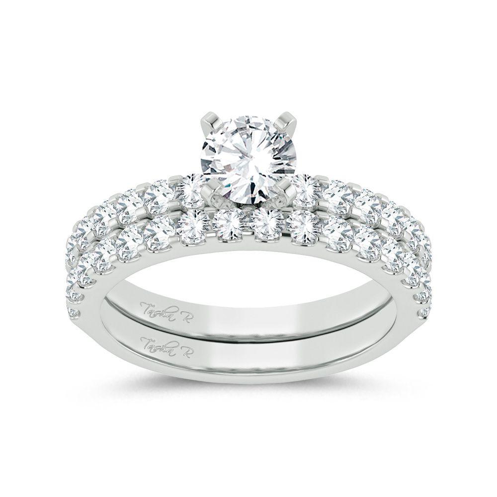 14K 1.00ct Diamond Mounting Ring - Johnny Dang & Co