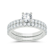 14K 1.00ct Diamond Mounting Ring - Johnny Dang & Co
