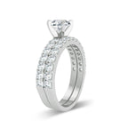 14K 1.00ct Diamond Mounting Ring - Johnny Dang & Co