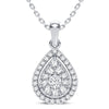 14K 0.30CT DIAMOND PENDANT - Johnny Dang & Co