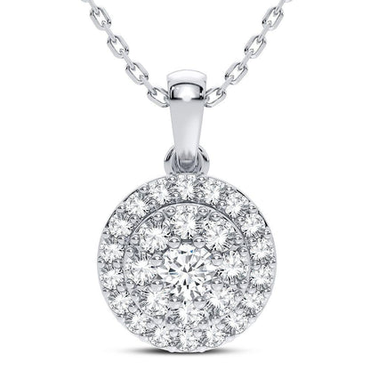 14K 0.33CT DIAMOND PENDANT - Johnny Dang & Co