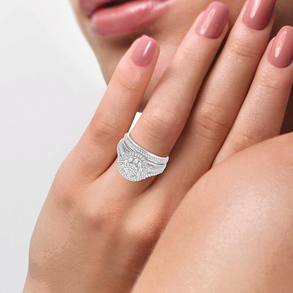 14K 1.10CT Diamond RING - Johnny Dang & Co