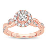 14K 0.64CT Diamond RING - Johnny Dang & Co