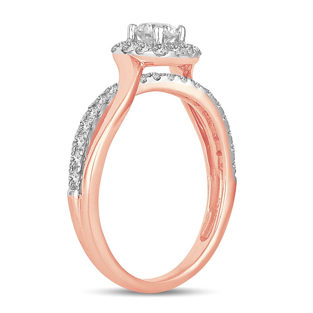 14K 0.73CT Engagement Ring - Johnny Dang & Co