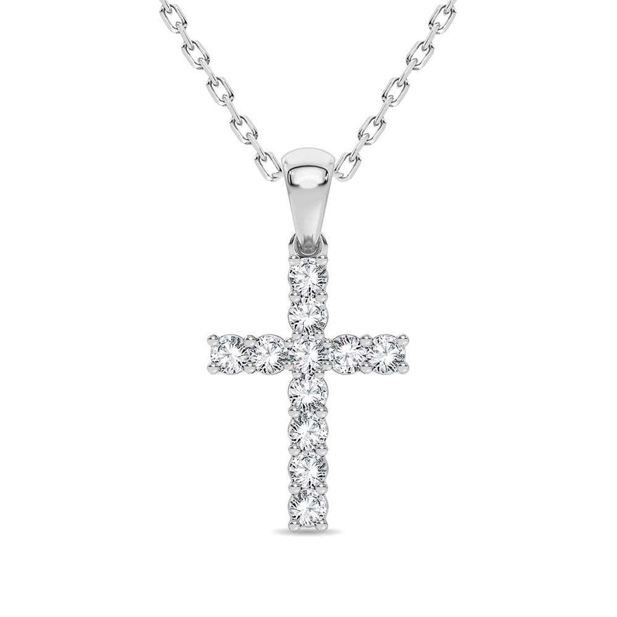 14K 0.50CT Diamond Pendant - Johnny Dang & Co