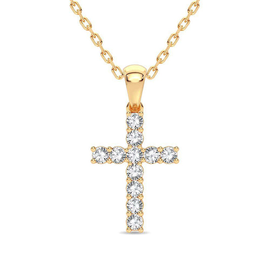14K 0.50CT Diamond Pendant - Johnny Dang & Co