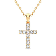14K 0.50CT Diamond Pendant - Johnny Dang & Co