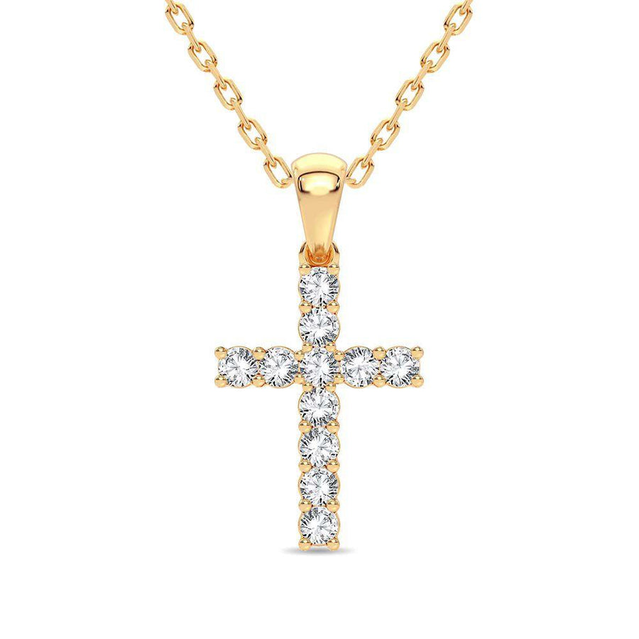 14K 0.50CT Diamond Pendant - Johnny Dang & Co