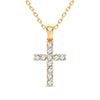 14K 0.50CT Diamond Pendant - Johnny Dang & Co