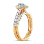 14K 1.00CT Diamond BRIDAL RING - Johnny Dang & Co