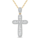 14K 0.50CT Diamond Pendant - Johnny Dang & Co