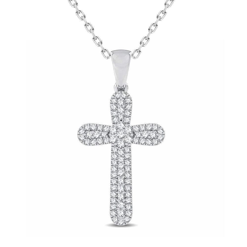 14K 0.50CT Diamond Pendant - Johnny Dang & Co