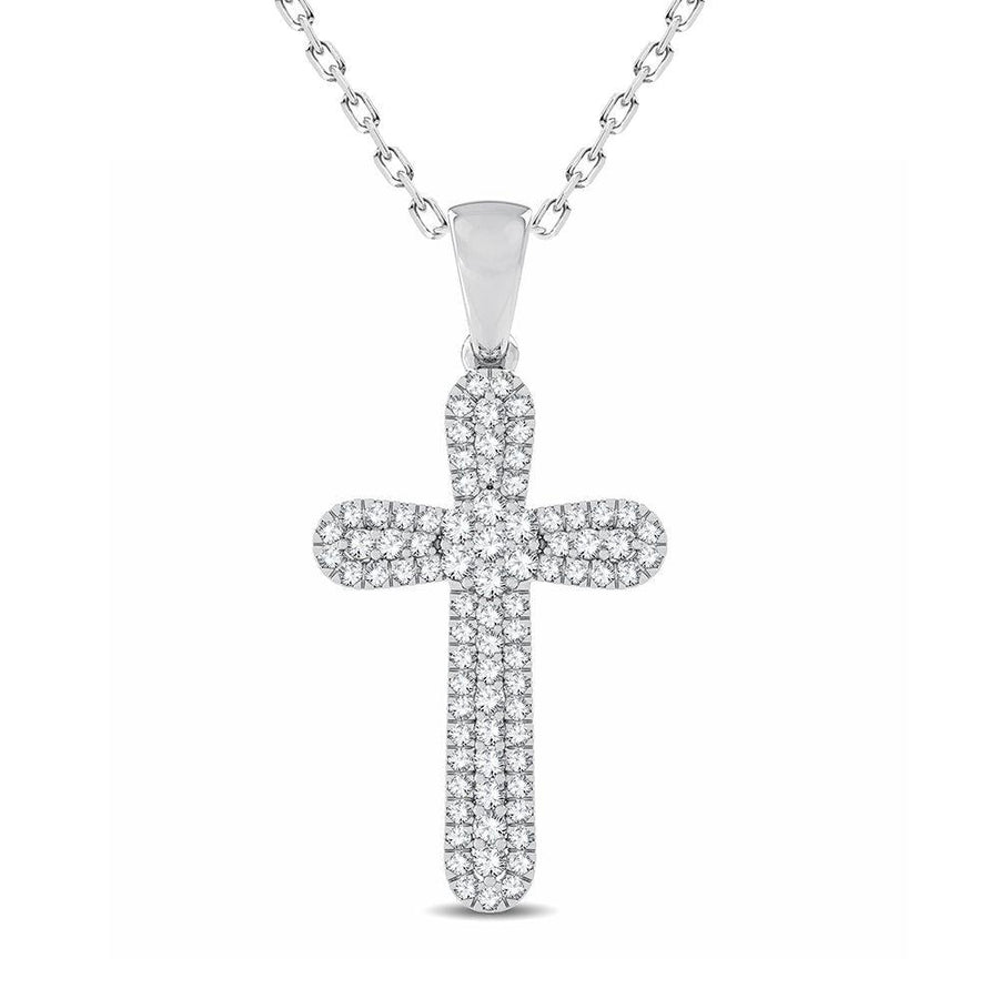 14K 0.50CT Diamond Pendant - Johnny Dang & Co