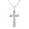 14K 0.50CT Diamond Pendant - Johnny Dang & Co