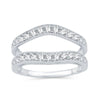 14K 1.00CT Diamond RING GUARD - Johnny Dang & Co