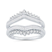 14K 0.75CT Diamond RING GUARD - Johnny Dang & Co