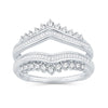 14K 0.75CT Diamond RING GUARD - Johnny Dang & Co