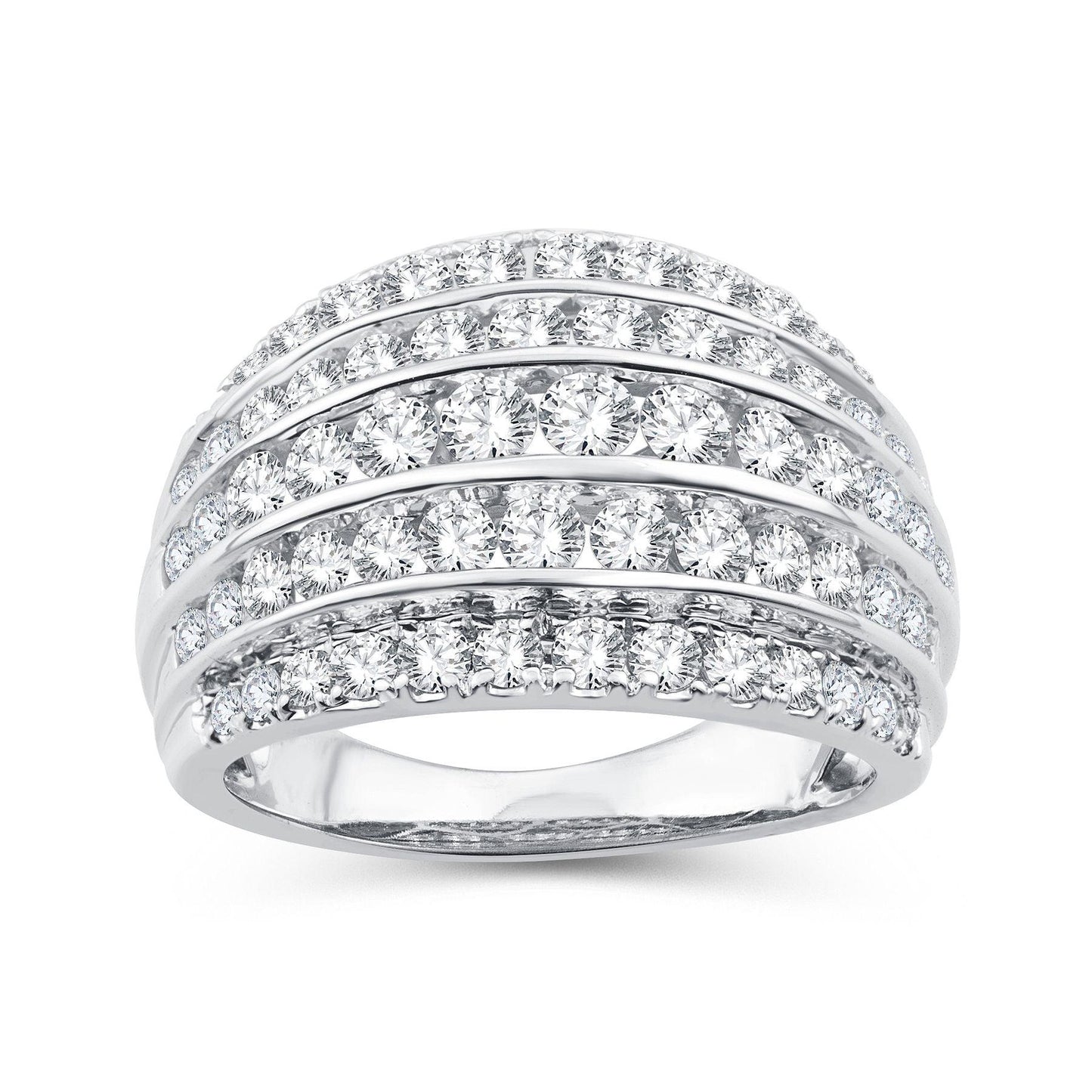 14K 2.00CT Diamond Band - Johnny Dang & Co