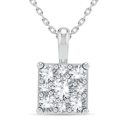 14K 0.23CT Diamond Pendant - Johnny Dang & Co