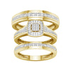 10K 0.10CT Diamond TRIO SET - Johnny Dang & Co