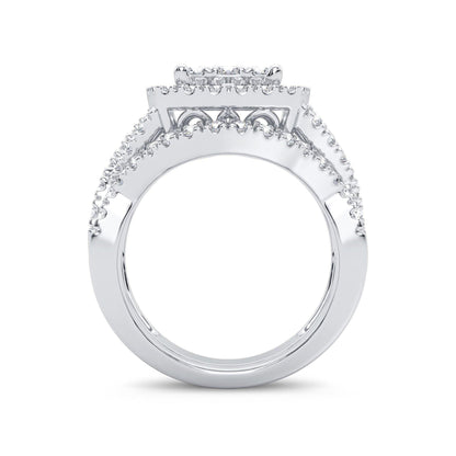 14K 2.00CT Diamond Bridal Ring - Johnny Dang & Co