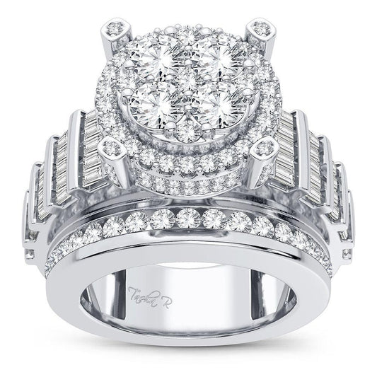 14K 3.40CT Diamond Ring - Johnny Dang & Co