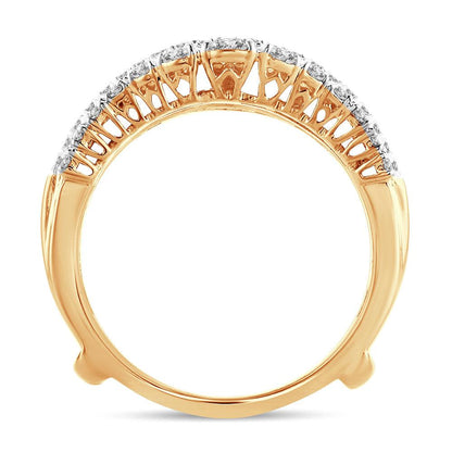 14K 1.00CT Diamond RING GUARD - Johnny Dang & Co