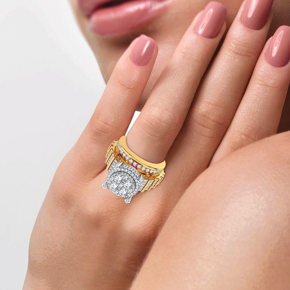 14K 3.40CT Diamond Ring - Johnny Dang & Co