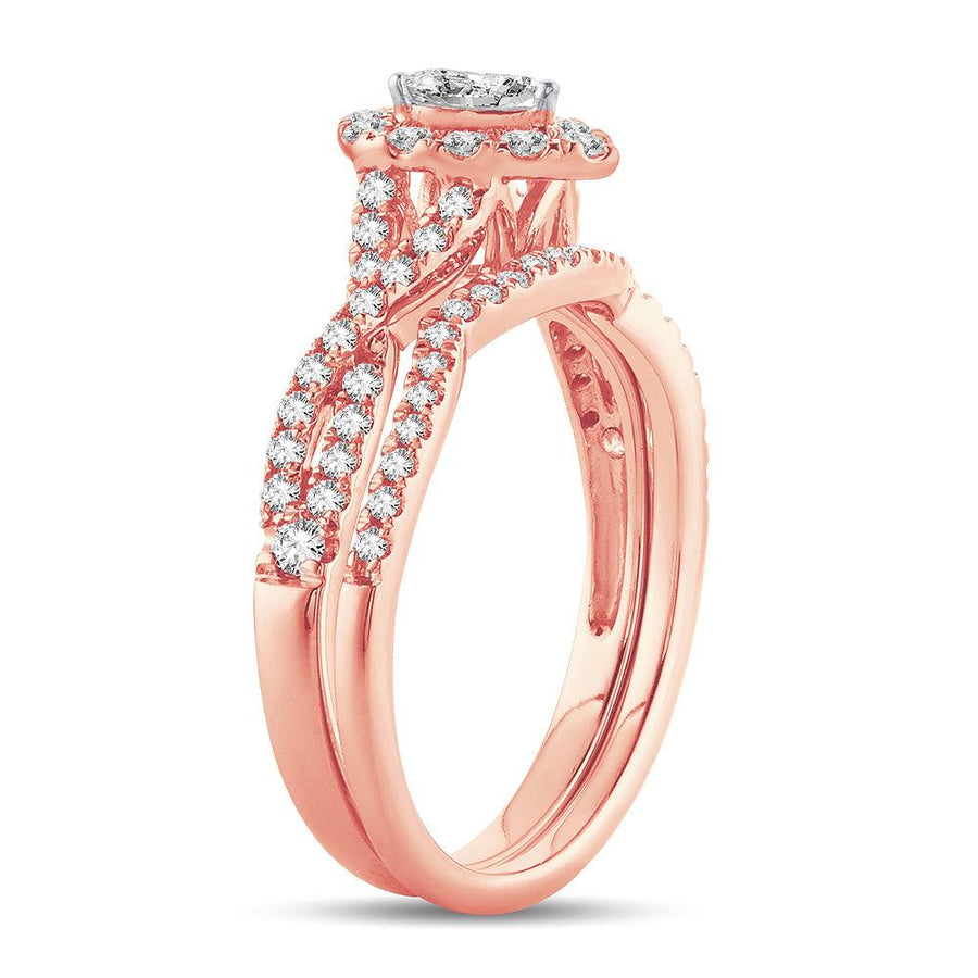14K 0.75 Fancy Cut Bridal - Johnny Dang & Co