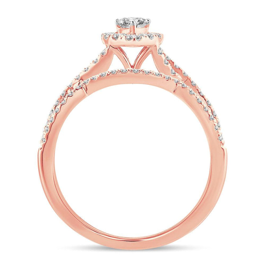 14K 0.75 Fancy Cut Bridal - Johnny Dang & Co