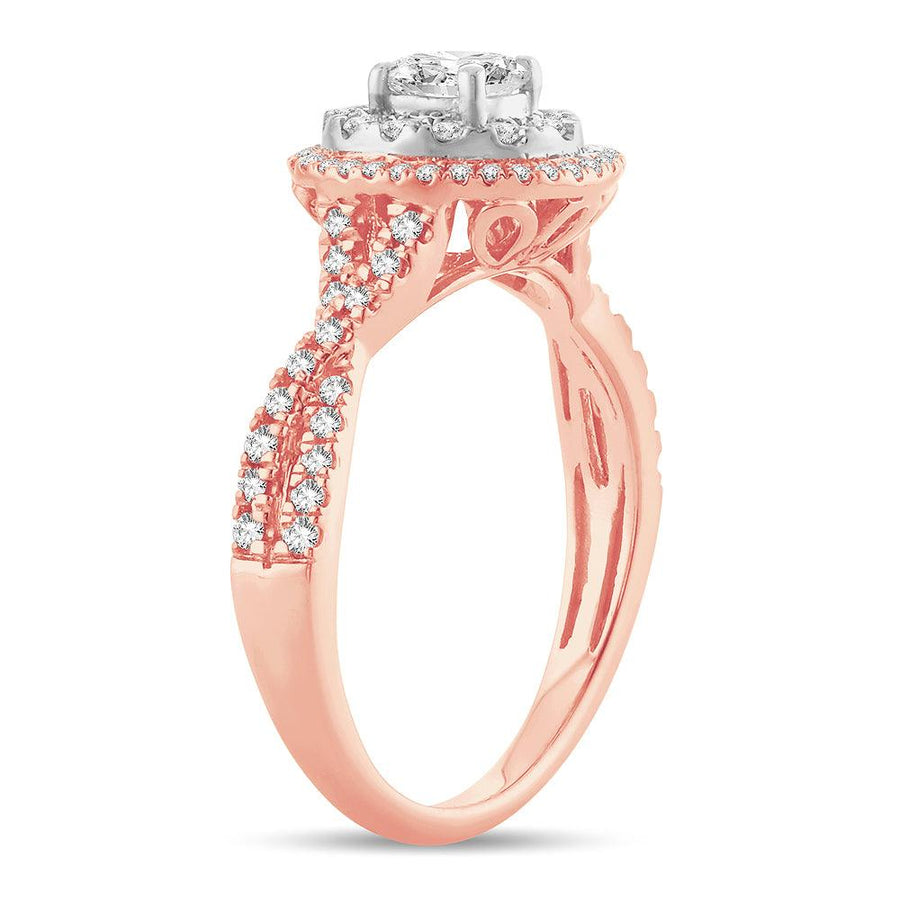 14K 0.75CT Engagement Ring - Johnny Dang & Co