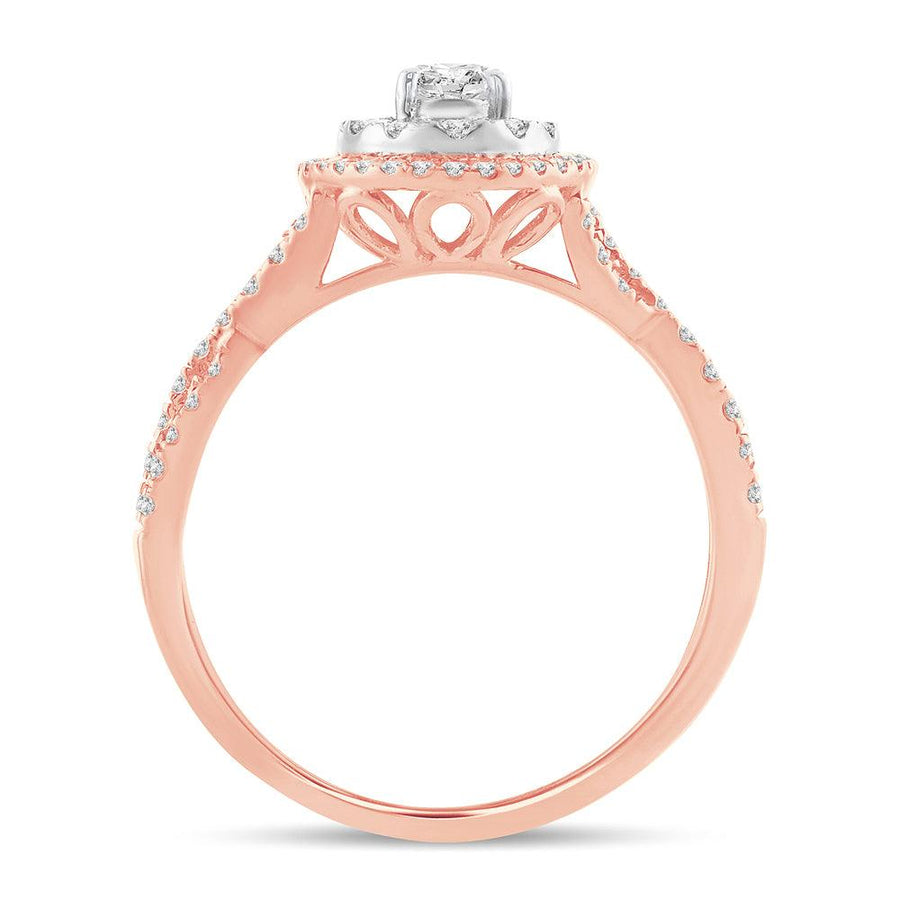 14K 0.75CT Engagement Ring - Johnny Dang & Co