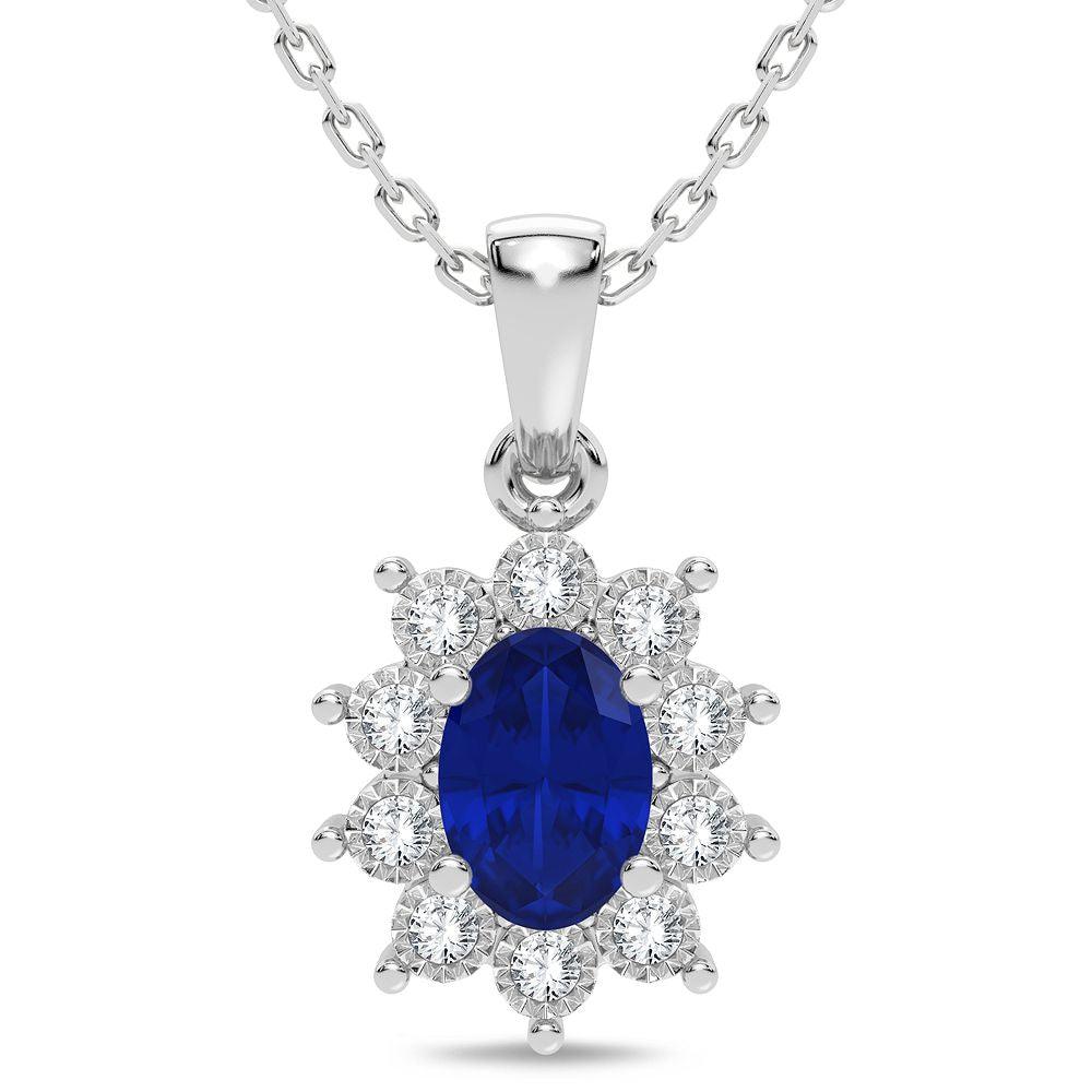10K 0.05CT Diamond Pendant - Johnny Dang & Co
