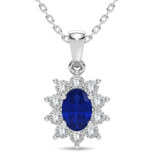 10K 0.05CT Diamond Pendant - Johnny Dang & Co