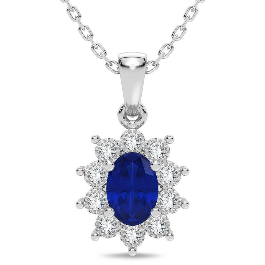10K 0.05CT Diamond Pendant - Johnny Dang & Co