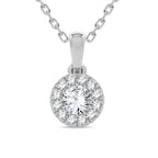 14K 0.33CT Diamond Pendant - Johnny Dang & Co